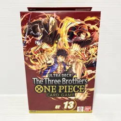 One Piece Card Game: The Three Brothers Ultra Deck (ST-13) - Factory Sealed - Image 1