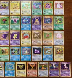 Early Series Rare Card Pokemon Old Back Complete Set Charizard - Image 4