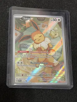 Pokemon - Eevee 173 - Scarlet & Violet Promo Card Holo - PACK FRESH MINT - Image 1
