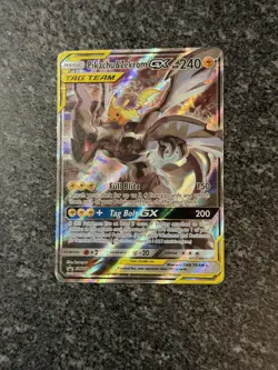 Pokemon TCG Pikachu & Zekrom GX Black Star Promo Card SM168 - Image 1