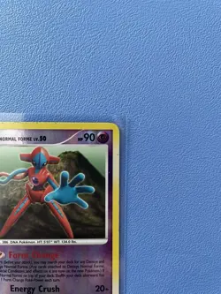 Deoxys (Normal Forme) 1/146 Reverse Holo Rare Legends Awakened Pokemon Card (MP) - Image 3