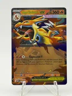 Mega Charizard Y ex Promo card Mega Evolutions - Mint/NM - Image 1