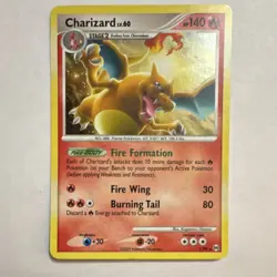 Pokemon Charizard 1/99 Arceus Holo Rare Stage 2 140 HP 2009 English Card - Image 1