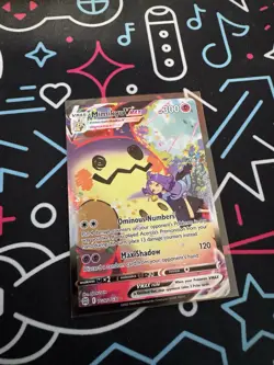 Pokemon Mimikyu VMAX Holo Ultra Rare TCG Card Brilliant Stars TG17/TG30 NM - Image 1