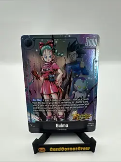 Bulma FS09-14 Dragon Ball Legends Stamp Foil Dragon Ball Super Card Game | NM - Image 1