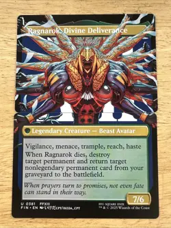 Fang, Fearless l'Cie (381) & Vanille, Cheerful l'Cie (392) Borderless Regular NM - Image 4