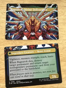 Fang, Fearless l'Cie (381) & Vanille, Cheerful l'Cie (392) Borderless Regular NM - Image 5