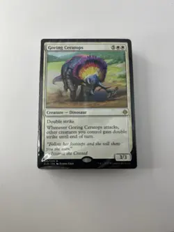 MTG Magic the Gathering Goring Ceratops (13/317) Ixalan 2017 Deck Sealed - Image 1