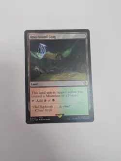 MTG - Rootbound Crag - Commander: Final Fantasy NM/M Condition - Image 1