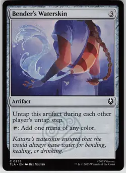 MTG Bender's Waterskin Normal NM Avatar: The Last Airbender Magic 255 - Image 1