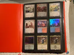 B38 MTG MAGIC GATHERING BINDER COLLECTION LOT TONS OF RARE MYTHIC FOIL MANY SETS - Image 1