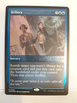 Bribery (Foil Etched) Commander Masters Foil - Image 1