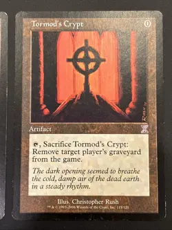2x Tormod's Crypt Magic mtg, LP TimeShifted - Image 3