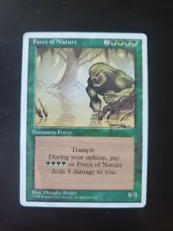 Magic The Gathering 4th Edition Force Of Nature - Image 1