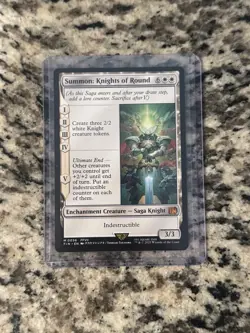 Summon: Knights of Round #36 NM Mythic NonFoil MTG Final Fantasy - Image 1