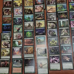 Whole COMMANDER Magic Deck - Heaven to Earth - ***SNAKES*** Pure Green Tribal - Image 3