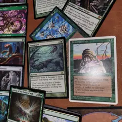 Whole COMMANDER Magic Deck - Heaven to Earth - ***SNAKES*** Pure Green Tribal - Image 5