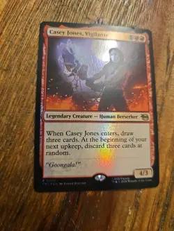 MTG Casey Jones, Vigilante Teenage Mutant Ninja Turtles Foil - Image 3