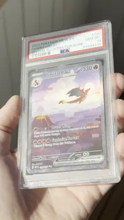 PSA 10 Charizard EX 199/165 Special Illustration Rare 151 Pokemon - Image 2