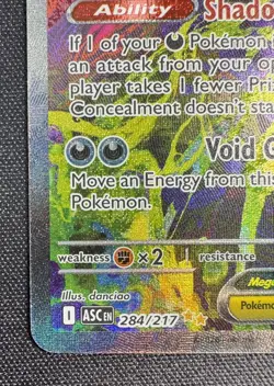 2026 Pokemon Ascended Heros #284 Mega Gengar EX Special Illustration Rare - Image 2