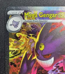 2026 Pokemon Ascended Heros #284 Mega Gengar EX Special Illustration Rare - Image 4