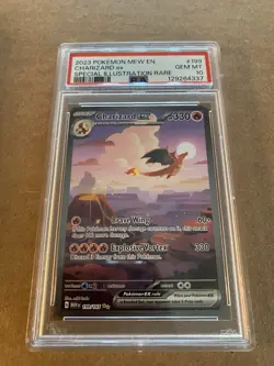 2023 Pokemon—Charizard ex #199 Scarlet & Violet 151—SIR Holo PSA 10 - Image 1