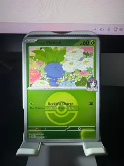 Pokemon Erika's Oddish (Poke Ball) Reverse Holo 001/217 Ascended Heroes - Image 1