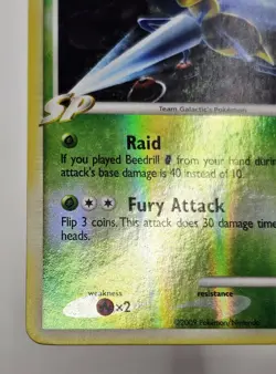 Pokemon TCG Beedrill G Arceus 53/99 Reverse Holo Common 2009 MP - Image 3