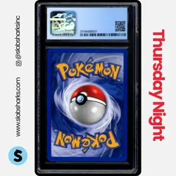 2001 POKEMON NEO REVELATION 1ST EDITION #13/64 RAIKOU HOLO RARE CGC 9 - Image 2