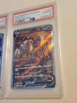 Entei Suicune Raikou Pokemon Japanese VSTAR Universe #213 #215 #218 Gem Mint 10 - Image 4