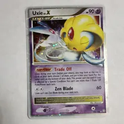 Pokemon Uxie LV.X 146/146 Legends Awakened Ultra Rare Level Up 90 HP Holo - Image 1