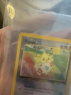 Pokemon Togepi NEAR MINT Southern Islands 🏝 Reverse Holo Promo S swirl 💫 - Image 4