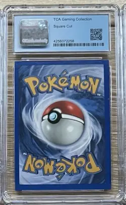 Omanyte Square Cut ERROR MISCUT 2001 Pokemon Neo Discovery CGC 9 TCA. Gaming - Image 2
