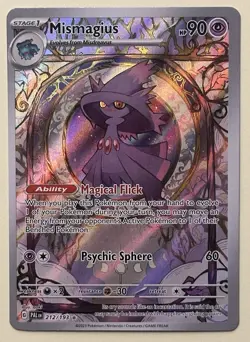 Pokemon TCG Mismagius 212/193 Paldea Evolved IR English 2023 - Image 1