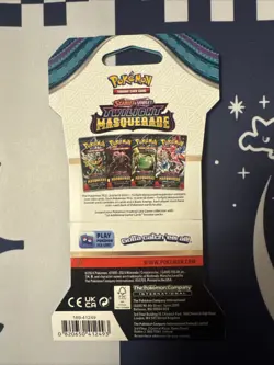 Pokemon Scarlet & Violet Twilight Masquerade Sleeved Booster Pack - Image 2