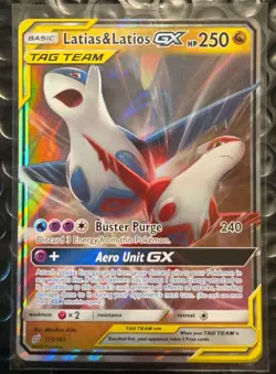 Pokemon Latias & Latios GX Team Up 113/181 NM - Image 1