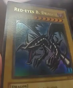 Yu-Gi-Oh! Red-Eyes B. Dragon LOB-070 Ultra Rare Legend of Blue-Eyes Unlimited - Image 4
