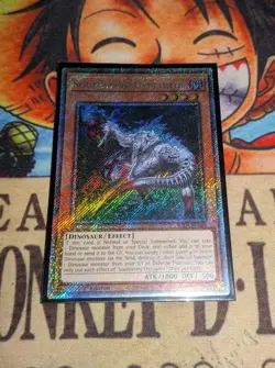Yugioh! 1x Souleating Oviraptor RA04-EN288 Platinum Secret Rare 1st Ed NM - Image 1