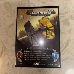 Sabine's Masterpiece Star Wars Unlimited JTL PRESTIGE - Image 1