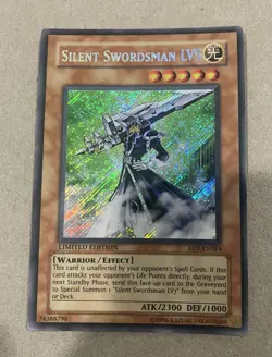 Yu-Gi-Oh! TCG Silent Swordsman LV5 Elemental Energy EEN-ENSE4 Limited Edition... - Image 1