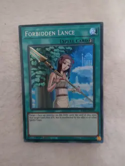 YuGiOh! Forbidden Lance RA02-EN058 Secret Rare 1st Edition - Image 1