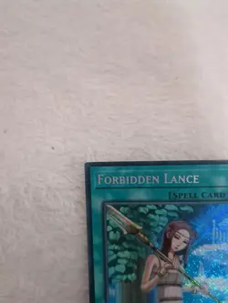 YuGiOh! Forbidden Lance RA02-EN058 Secret Rare 1st Edition - Image 2