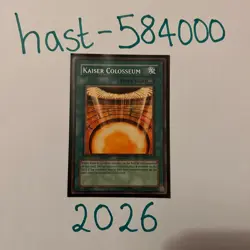 YuGiOh! TCG - MFC 031 - Kaiser Colosseum - LP - Image 1
