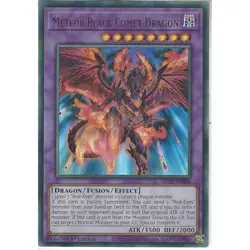 Meteor Black Comet Dragon Yu-Gi-Oh! GFTP-EN096 1st Ultra Rare - Image 1