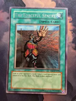 The Forceful Sentry - DB1-EN029 - Rare - Unlimited Edition YuGiOh - VLP/LP - Image 1