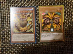 The Legendary Exodia Incarnate & Exodia The Forbidden One Yu-Gi-Oh Secret & Gold - Image 1