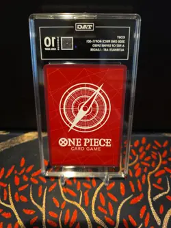 One Piece Koby Op11-001 Leader Alt Art TAG 10 - Fist Of Divine Speed - Image 2