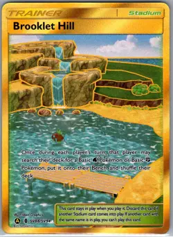 Brooklet Hill SV88/SV94 Hidden Fates: Shiny Vault - Pokemon Card - NM - Image 1