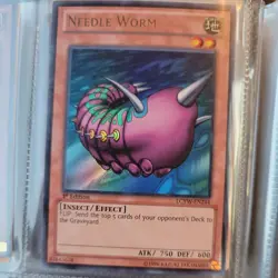 Yugioh Needle Worm LCYW-EN244 Ultra Rare 1st Ed NM - Image 1