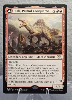 MTG Etali, Primal Conqueror // Etali, Primal Sickness, NM-Mint, English March of - Image 1